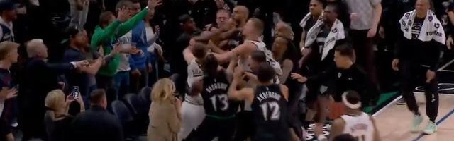 电竞-NBA官方：约基奇因冲突被罚款5万美元，兰德尔被罚款3.5万